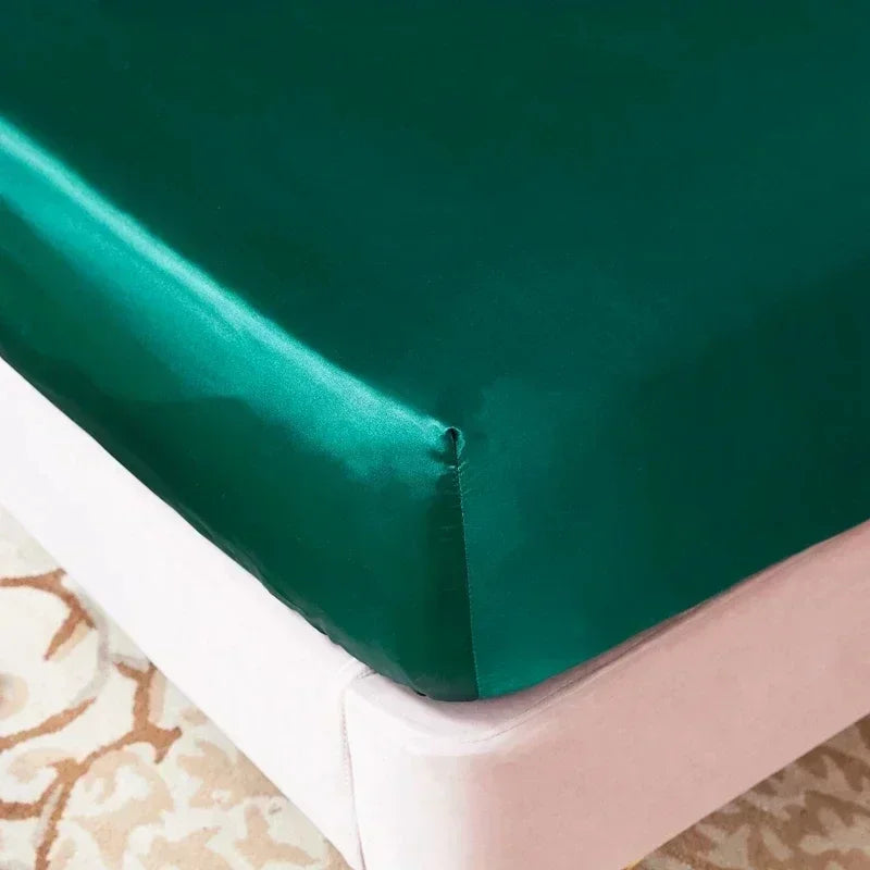 Texture soyeuse du satin en gros plan