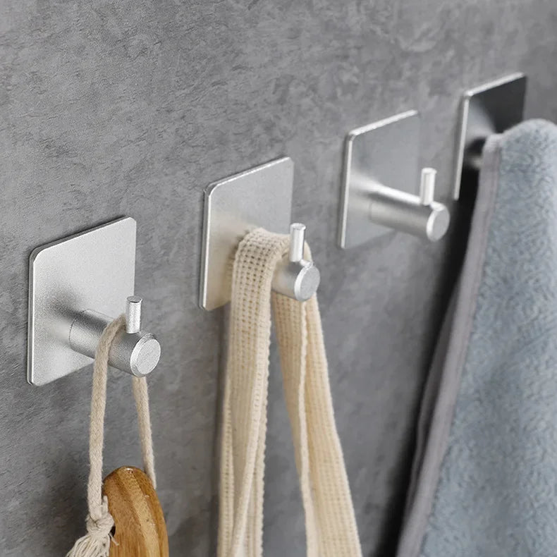 porte serviettes adhésifs acier inoxydable or noir moderne lisses cuisine salle bain