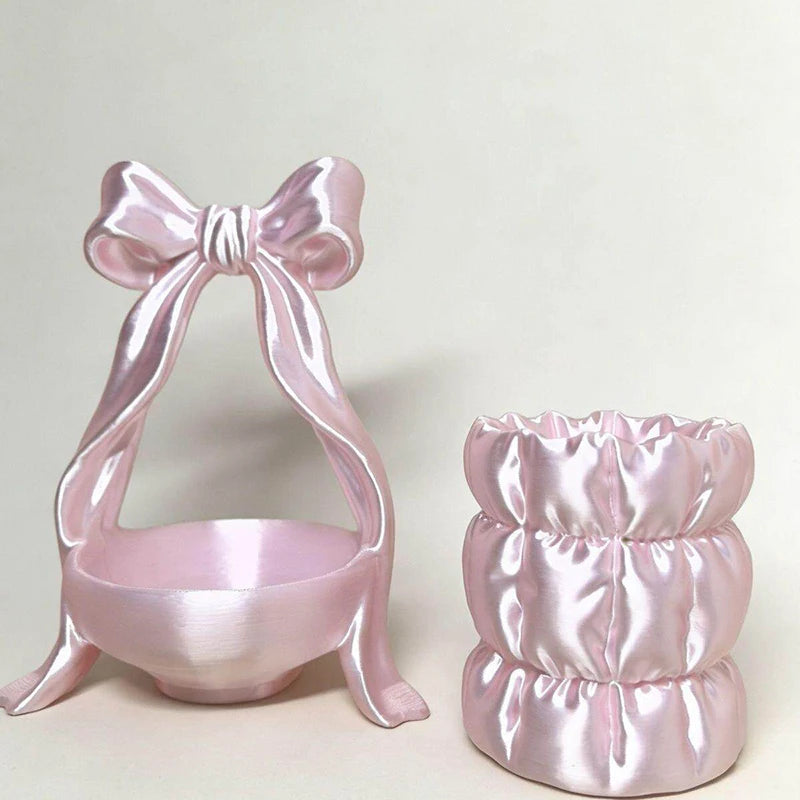 présentoir bijoux rose clair satiné boîte rangement féminin organisateur maquillage