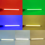 ruban led 200mm 12v blanc jaune vert bleu rouge clips moderne