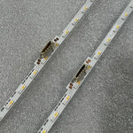 rubans led blanc jaune modernes fixations invisibles connecteurs électriques espaces lumineux LED