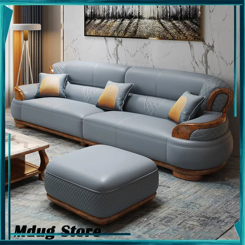 canapé moderne tissu motifs géométriques coussins gris clair minimaliste salon