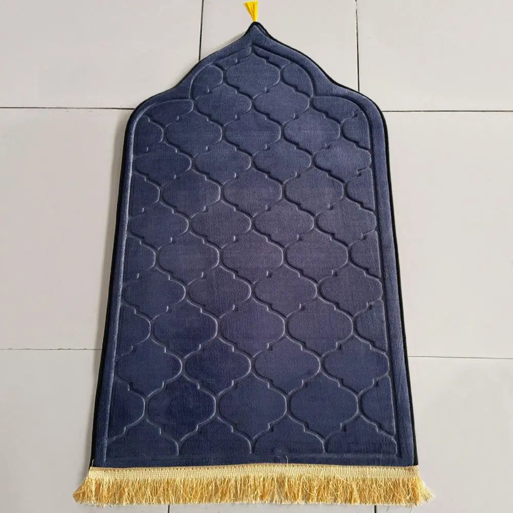 tapis géométrique moderne élégant vert clair bleu marine rouge rose gris clair franges dorées