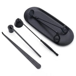 outils manucure modernes noir paires ciseaux pince ongles pince vernis