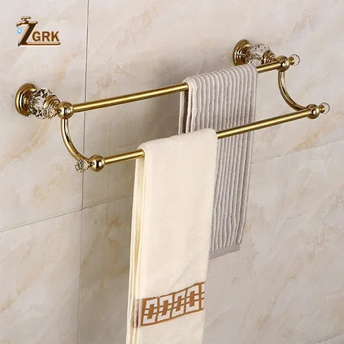 accessoires salle bain or strass classique porte serviettes porte papier toilette
