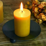 support bougie noir moderne décoration maison bougies cire spa mariage anniversaire fêtes
