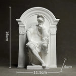 statues plâtre figures humaines classiques art antique romain grec décoration