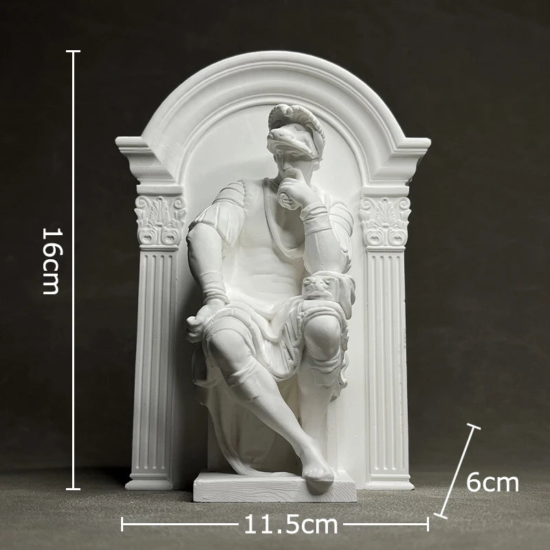 statues plâtre figures humaines classiques art antique romain grec décoration