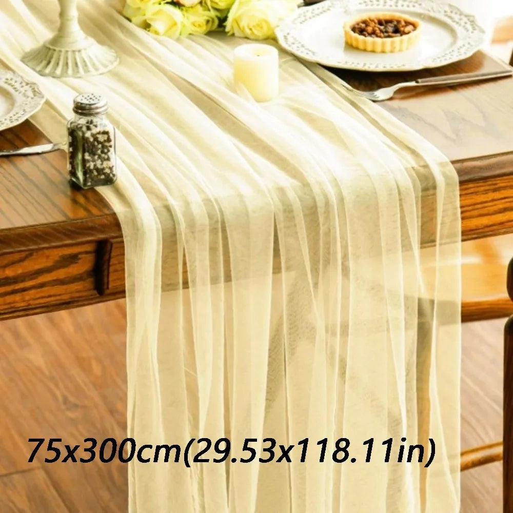 table table polyester plissé rose pâle vert foncé blanc violetclair beige classique festive fleuri