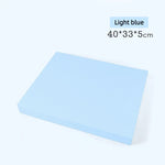 tapis fitness texturé antidérapant bleu épais 5cm joint protection exercices maison