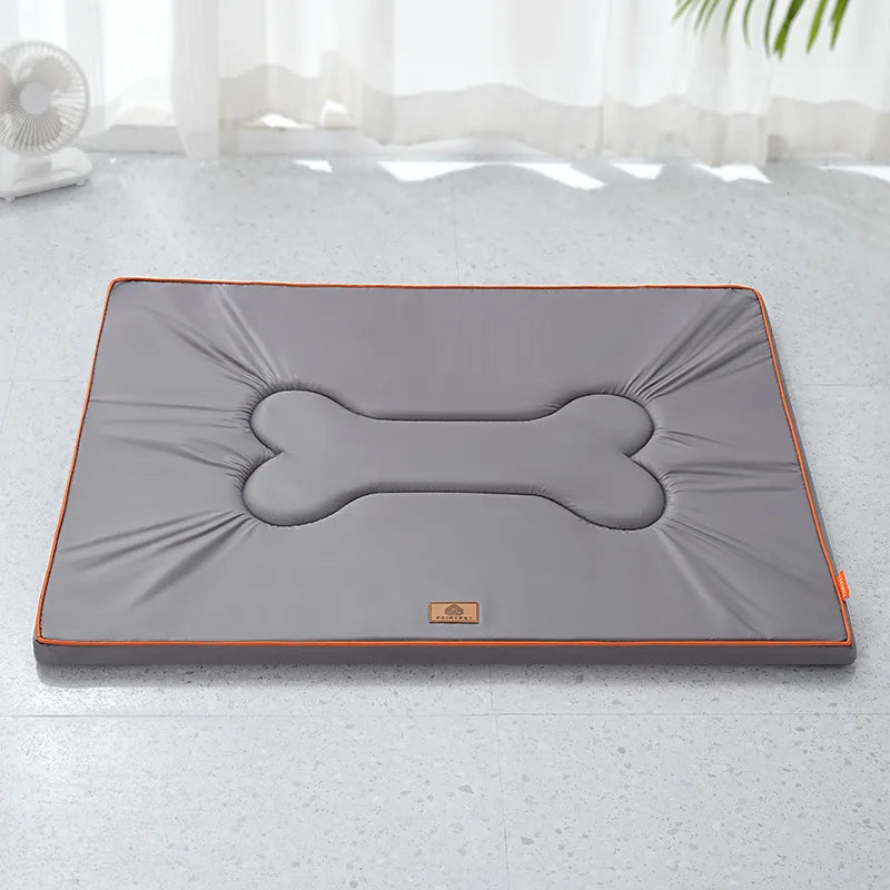 tapis imperméable chiens solide beige gris oxford moderne nettoyage xl