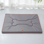 tapis imperméable chiens solide beige gris oxford moderne nettoyage xl