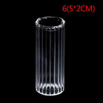 vase verre transparent moderne minimaliste décoration intérieure table chambre mariage