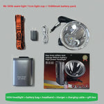 lampe torche rechargeable led argenté noir orange 6000k clip moderne compact