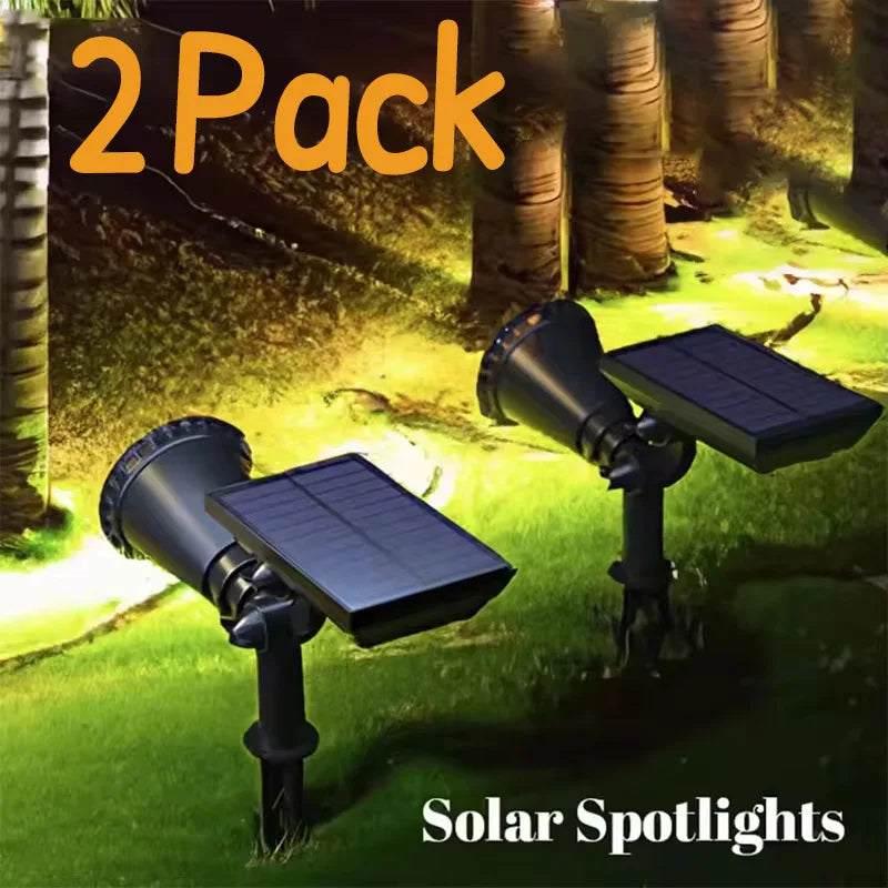 projecteur solaire moderne noir ip65 autonome led decoration jardin warm white