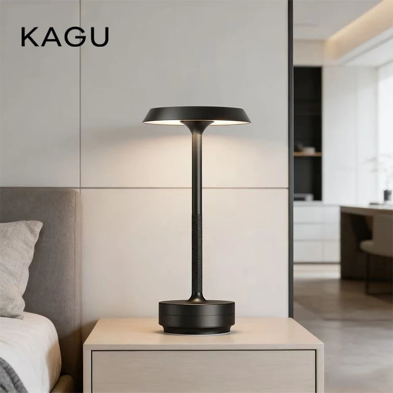 lampe table led rechargeable tactile moderne or noir sans fil chambre coucher