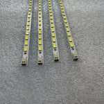 ruban led blanc jaune carré moderne clips bouton fixation télévision samsung 40cm