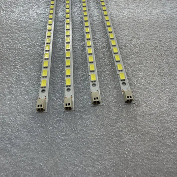 ruban led blanc jaune carré moderne clips bouton fixation télévision samsung 40cm