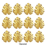 feuilles artificielles tropicales vertes décoration extérieure naturelle mariage anniversaire fête hawaïenne luau