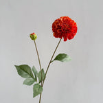bouquet dahlias artificiels rose blanc rouge violet orange détaillés intérieur mariage festiveDecoration