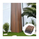 panneaux parement mural modernes rayures verticales couleur marron beige gris insonorisants extérieurs intérieurs