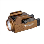 lampe torche tactique rechargeable led puissante arme poing aluminium noir robuste