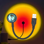 lampe led flexible veilleuse star forme toujours allumée couleur noir moderne fixations câble usb