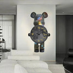 Comparaison des tailles disponibles pour horloge murale ours