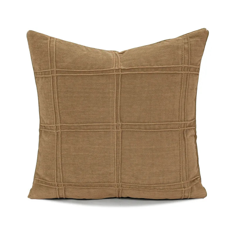 coussins décoratifs modernes motifs géométriques végétaux peluche maison voiture