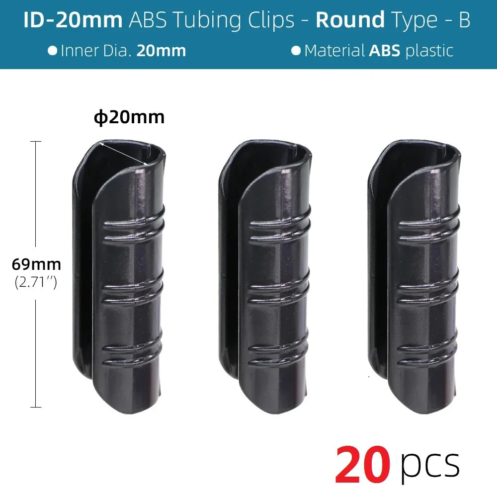 clips membrane mince plastique noir texturé moderne clips cadre serre film voile fixe