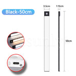 lampe led rechargeable adhésive 30cm 40cm 50cm blanc moderne veilleuse cuisine armoire
