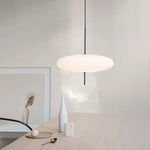 suspension lumineuse moderne blanc noir acrylique e27 minimalisteintérieur chambre salon étude