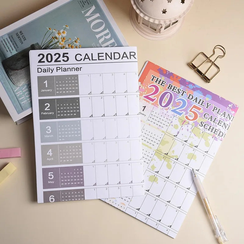 calendrier mural 2026 couleur motif cercle moderne adhésif marqueurs autocollants kawaii fonctionnel transparent opaque