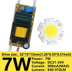kits led puissants 3w 5w 7w 10w blanc froid neutre chaud 300ma