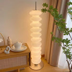 lampe sol moderne blanc rayures horizontales 220V 10~15 sources lumineuses