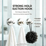 crochet mural ventouse inoxydable noir argenté doré moderne minimaliste salle bain douche cuisine