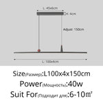 suspension lumineuse moderne minimaliste noir rouge rectangulaire lisse intérieur salon chambre