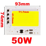 plaque led 100w 150w 200w blanc mat moderne source lumineuse encoche smart ic