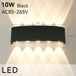 lampe murale moderne noire blanc 8w 4w 12v led cuisine salle manger