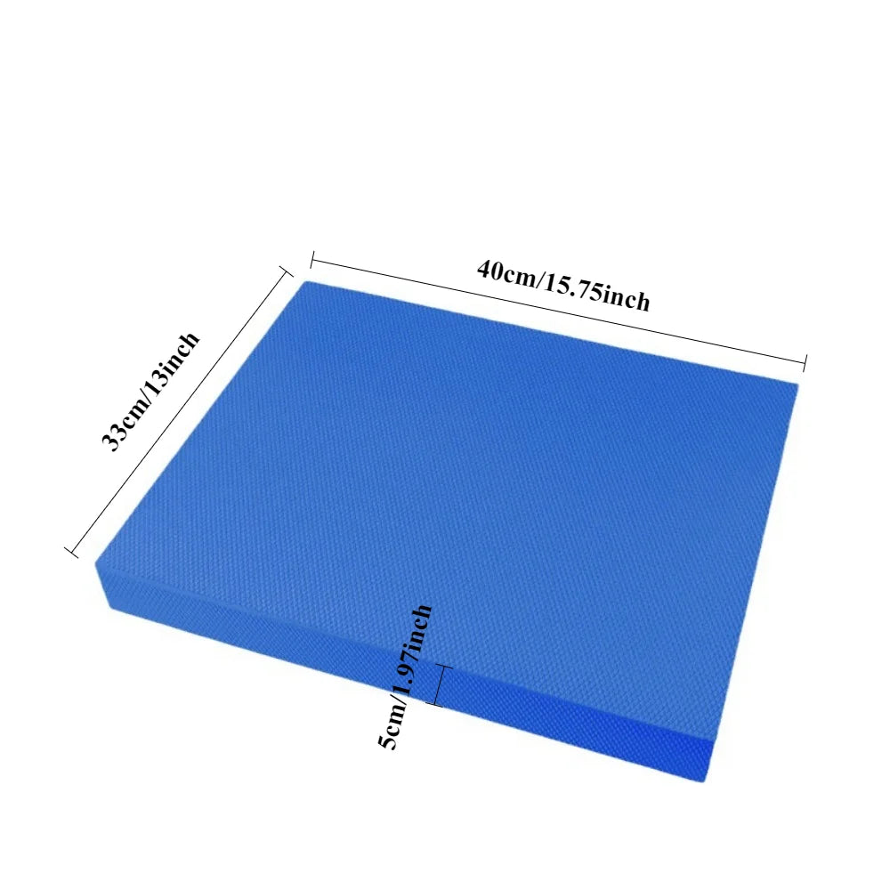 tapis fitness texturé antidérapant bleu épais 5cm joint protection exercices maison