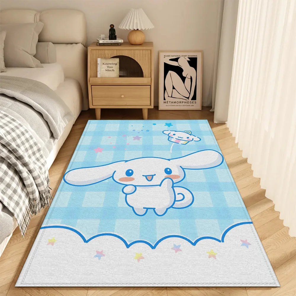 tapis sol chambre enfant motif cartoon mignon doux antidérapant décoratif porte d'entrée