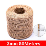 corde macramé coton blanc naturelle décoration murale artisanale bricolage rustique textile
