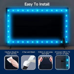 Ruban LED TV RGB Bluetooth USB 5V - Décoration chambre