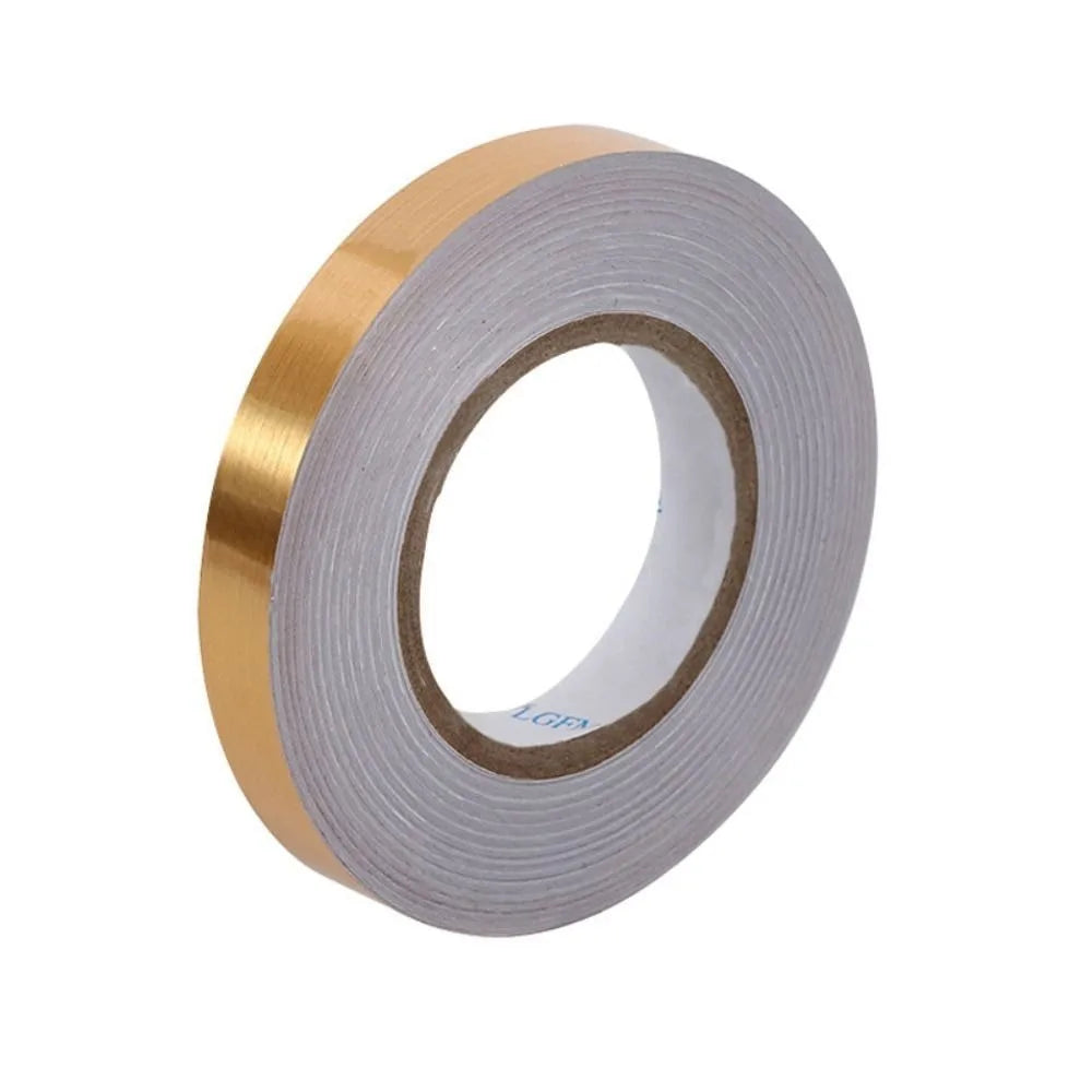 ruban adhésif décoratif pvc noir or argent moderne 1cm 2cm 3cm 4cm 5cm 20m