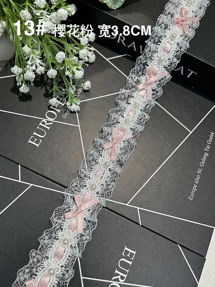 bracelet dentelle décoratif rubans élégant pourbijou bras fait main