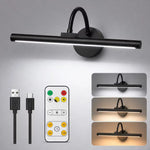lampe murale led noir moderne fixée mur télécommande éclairage intérieur chambre coucher salle manger