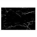 tapis protection induction silicone anti dérapant moderne motif géométrique noir 78x52cm