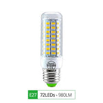 ampoule led e27 e14 56 leds 999 lumens blanc vert grains maïs moderne