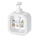 distributeur savon liquide rose dessins animés personnages mignons transparent moderne poignée pompe rechargeable