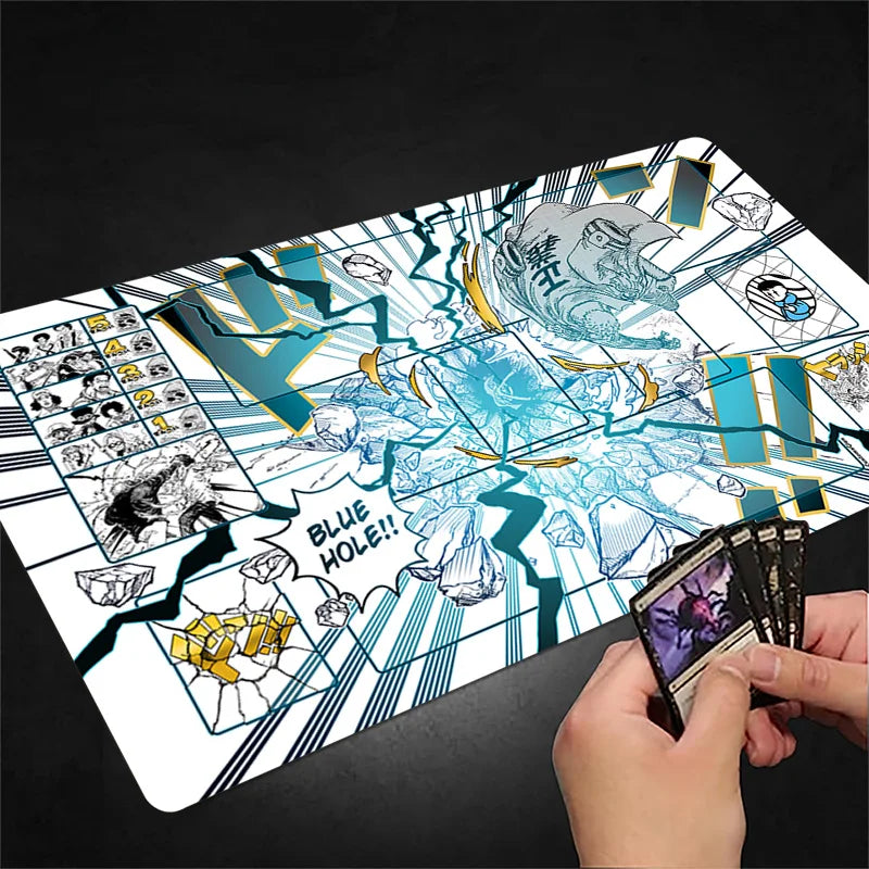 tapis jeu manga one piece luffy zoro non glissant surface douce
